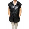 AW23-86 WOMENS LEATHER JACKET BLACK