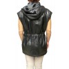 AW23-86 WOMENS LEATHER JACKET BLACK