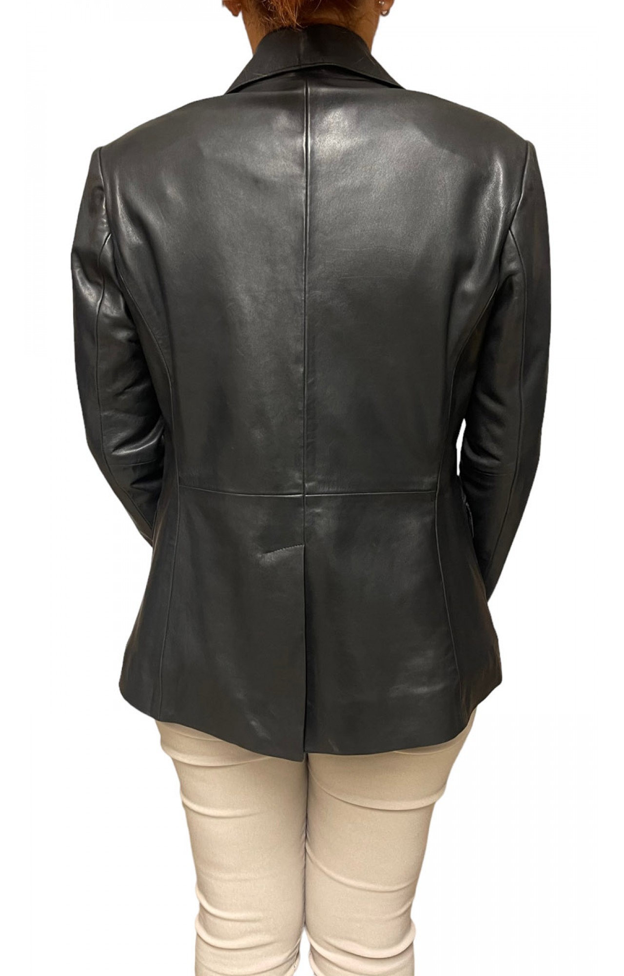 LIFE WOMENS BLACK LEATHER JACKET