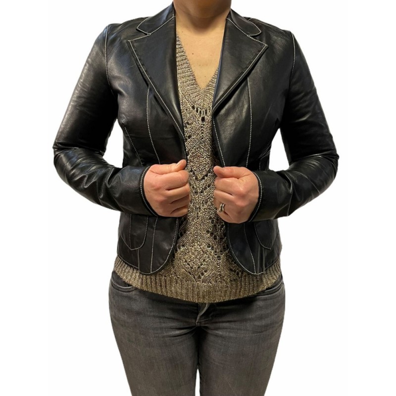 ME-SC-003 ΓΥΝΑΙΚΕΙΟ ΔΕΡΜΑΤΙΝΟ ΜΕΣΑΤΟ ΣΑΚΑΚΙ ΜΑΥΡΟ