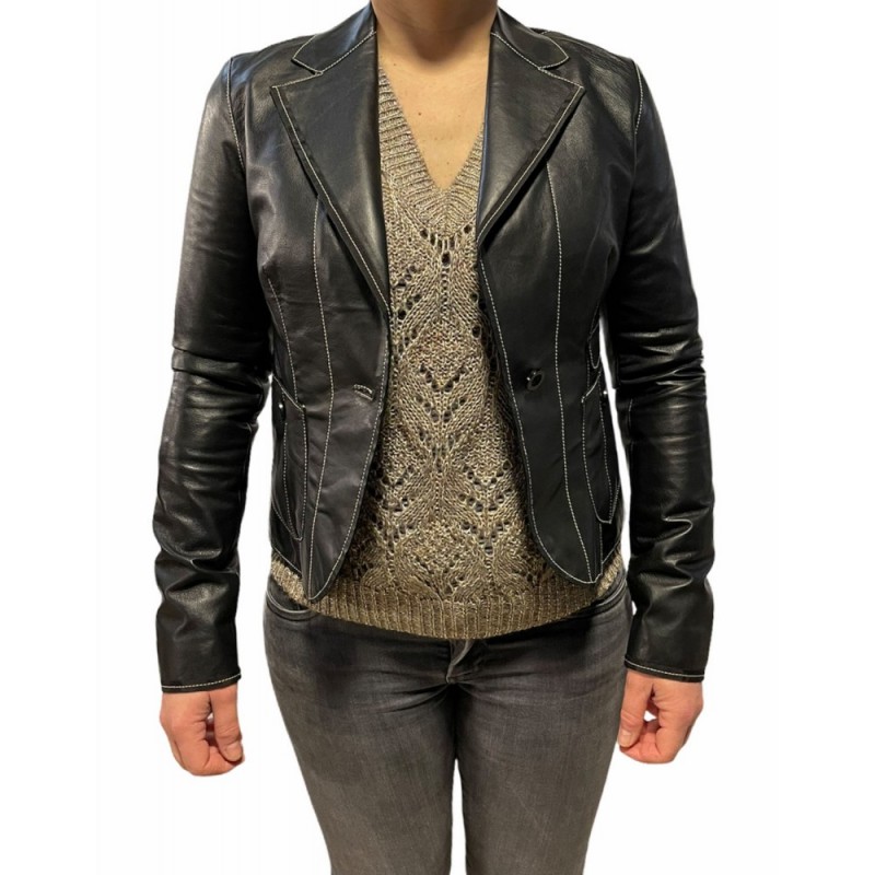 ME-SC-003 ΓΥΝΑΙΚΕΙΟ ΔΕΡΜΑΤΙΝΟ ΜΕΣΑΤΟ ΣΑΚΑΚΙ ΜΑΥΡΟ