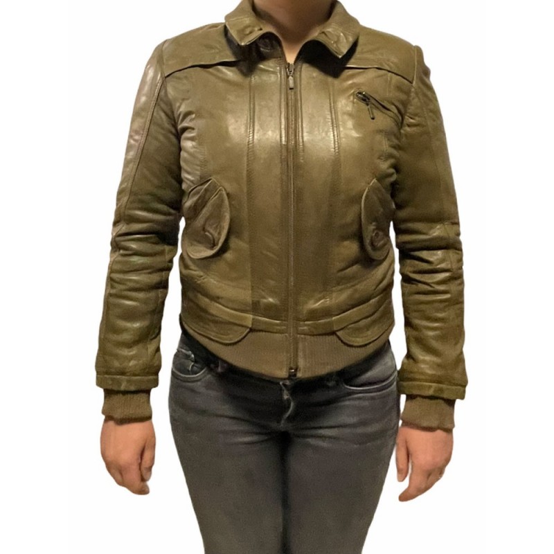 T-3647 ΓΥΝΑΙΚΕΙΟ ΔΕΡΜΑΤΙΝΟ BIKER ΜΕΣΑΤΟ ΧΑΚΙ T-3647 ΓΥΝΑΙΚΕΙΟ ΔΕΡΜΑΤΙΝΟ BIKER ΜΕΣΑΤΟ ΧΑΚΙ