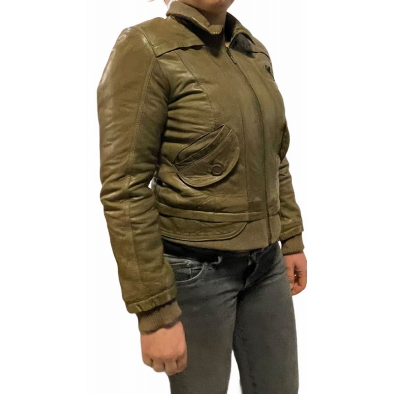T-3647 ΓΥΝΑΙΚΕΙΟ ΔΕΡΜΑΤΙΝΟ BIKER ΜΕΣΑΤΟ ΧΑΚΙ T-3647 ΓΥΝΑΙΚΕΙΟ ΔΕΡΜΑΤΙΝΟ BIKER ΜΕΣΑΤΟ ΧΑΚΙ