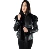 Α-91 WOMENS LEATHER BLACK JACKET