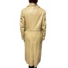 118 WOMENS LEATHER COAT BEIGE