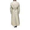 33230A WOMENS LEATHER COAT WHITE