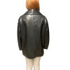WOMENS LEATHER JACKET BRINDISI BLACK