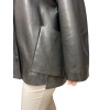 WOMENS LEATHER JACKET BRINDISI BLACK