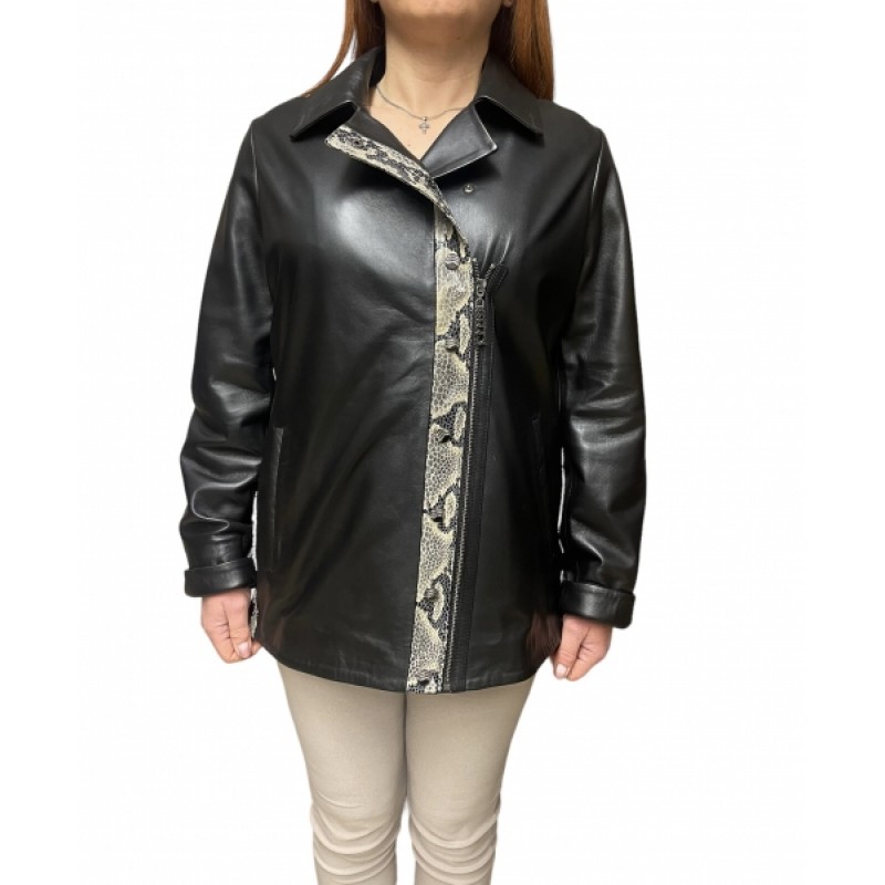 SARA ΓΥΝΑΙΚΕΙΑ ΔΕΡΜΑΤΙΝΗ ΖΑΚΕΤΑ ΜΑΥΡΗ SARA ΓΥΝΑΙΚΕΙΑ ΔΕΡΜΑΤΙΝΗ ΖΑΚΕΤΑ ΜΑΥΡΗ