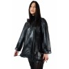 WOMEN'S LEATHER JACKET B-3305 BLACK