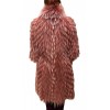 1057 WOMENS FOX FUR CINNAMON WITH WHITE HIGHLIGHTS