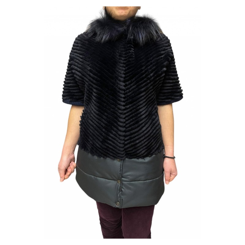 1446C-BLUE ΓΥΝΑΙΚΕΙΑ ΓΟΥΝΑ REX ΜΠΛΕ