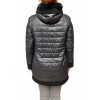 CAROL WOMENS DOUBLE SIDED FUR JACKET BLACK
