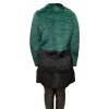 1435A WOMENS GREEN MINK FUR