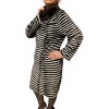 DROP WOMENS MINK-REX FUR BROWN
