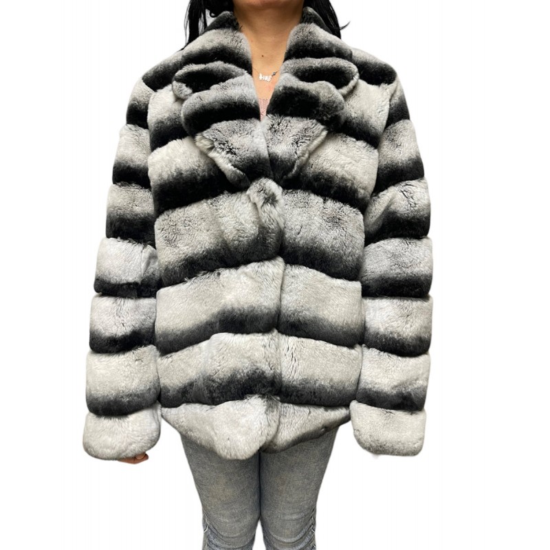 ERMINA ΓΥΝΑΙΚΕΙΑ ΓΟΥΝΑ REX ΓΚΡΙ-ΜΑΥΡΟ