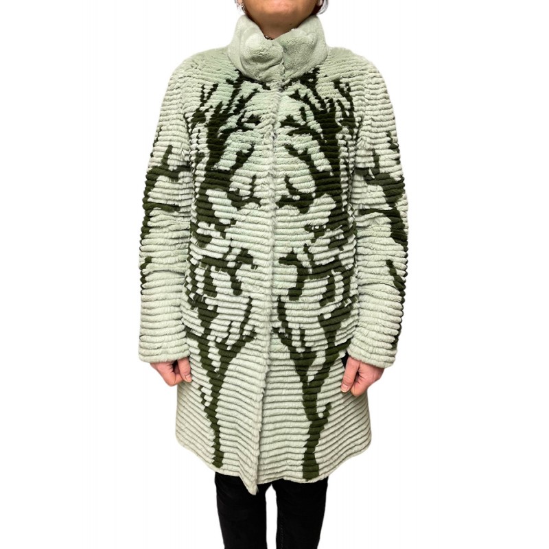 GWEN ΓΥΝΑΙΚΕΙΑ ΓΟΥΝΑ ΔΙΠΛΗΣ ΟΨΗΣ REX ΠΡΑΣΙΝΗ