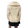 JINX WOMENS BEIGE MINK FUR