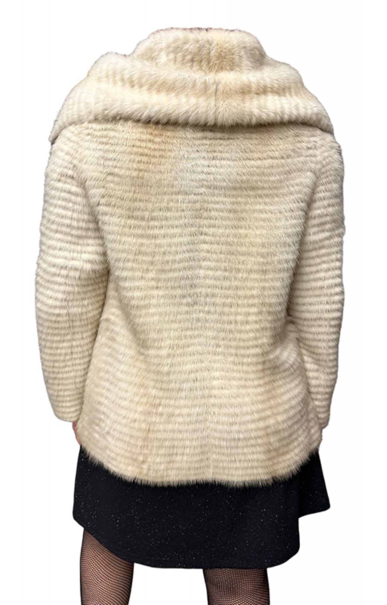 JINX WOMENS BEIGE MINK FUR
