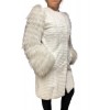 MD2136 WOMENS REX FUR WHITE