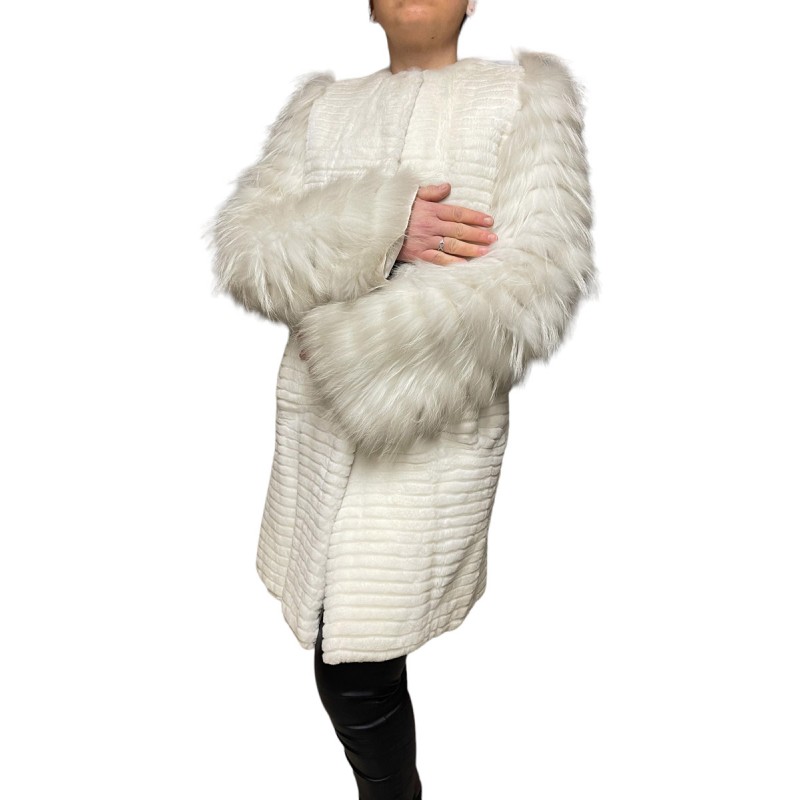 MD2136 ΓΥΝΑΙΚΕΙΑ ΓΟΥΝΑ REX ΛΕΥΚΗ