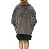 MISTY WOMENS REX FUR GREY