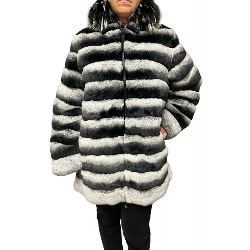 PATRICIA ΓΥΝΑΙΚΕΙΑ ΓΟΥΝΑ REX ΓΚΡΙ-ΜΑΥΡΟ