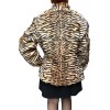 ROSALIA WOMENS LEOPARD FUR JACKET