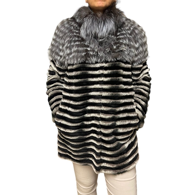 1617A ΓΥΝΑΙΚΕΙΑ ΓΟΥΝΑ ΑΛΕΠΟΥ-REX ΓΚΡΙ-ΜΑΥΡΟ