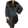 1122A WOMENS BLACK FOX FUR