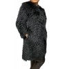 1122A WOMENS BLACK FOX FUR