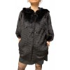 1179A WOMENS BLACK MINK FUR