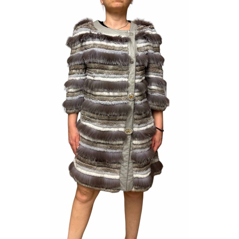 1219A ΓΥΝΑΙΚΕΙΑ ΓΟΥΝΑ REX-ΑΛΕΠΟΥ ΓΚΡΙ