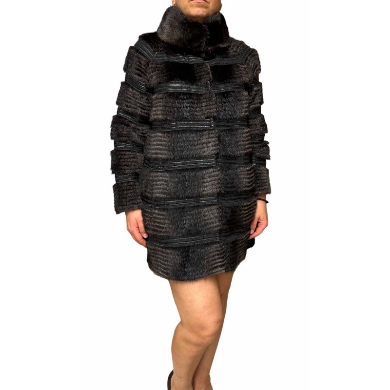 1384A ΓΥΝΑΙΚΕΙΑ ΓΟΥΝΑ MINK ΑΝΘΡΑΚΙ 1384A ΓΥΝΑΙΚΕΙΑ ΓΟΥΝΑ MINK ΑΝΘΡΑΚΙ