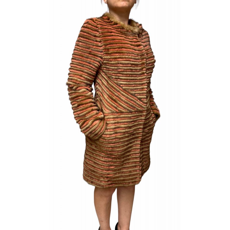 1578A ΓΥΝΑΙΚΕΙΑ ΓΟΥΝΑ MINK-REX ΚΑΦΕ-ΠΟΡΤΟΚΑΛΙ 1578A ΓΥΝΑΙΚΕΙΑ ΓΟΥΝΑ MINK-REX ΚΑΦΕ-ΠΟΡΤΟΚΑΛΙ