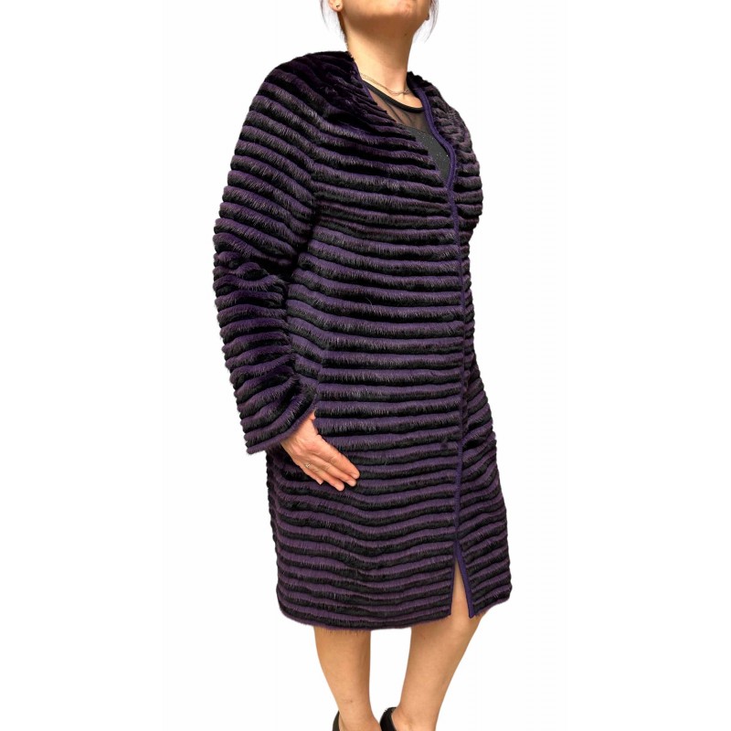 1980A ΓΥΝΑΙΚΕΙΑ ΓΟΥΝΑ MINK-REX ΜΩΒ-ΜΑΥΡΟ 1980A ΓΥΝΑΙΚΕΙΑ ΓΟΥΝΑ MINK-REX ΜΩΒ-ΜΑΥΡΟ