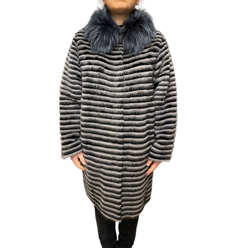 1981A ΓΥΝΑΙΚΕΙΑ ΓΟΥΝΑ REX-MINK ΓΚΡΙ 1981A ΓΥΝΑΙΚΕΙΑ ΓΟΥΝΑ REX-MINK ΓΚΡΙ