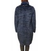 2290A WOMENS REX-MINK FUR BLUE