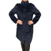 2290A WOMENS REX-MINK FUR BLUE