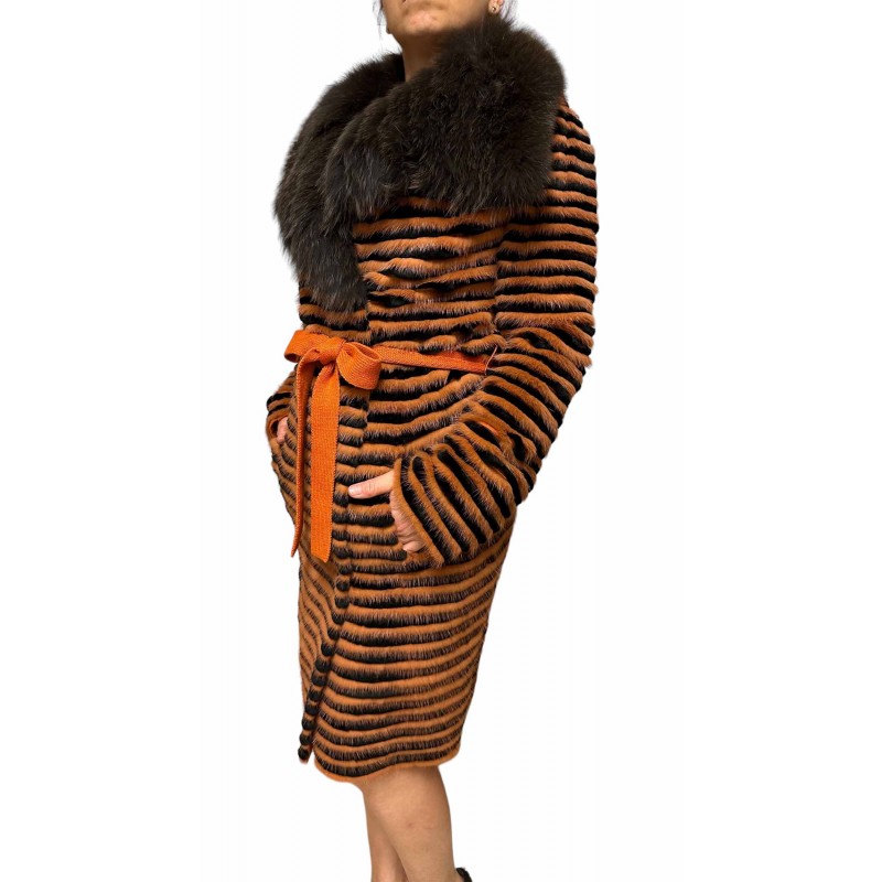 2296A ΓΥΝΑΙΚΕΙΑ ΓΟΥΝΑ MINK-REX ΜΑΥΡΟ-ΠΟΡΤΟΚΑΛΙ 2296A ΓΥΝΑΙΚΕΙΑ ΓΟΥΝΑ MINK-REX ΜΑΥΡΟ-ΠΟΡΤΟΚΑΛΙ