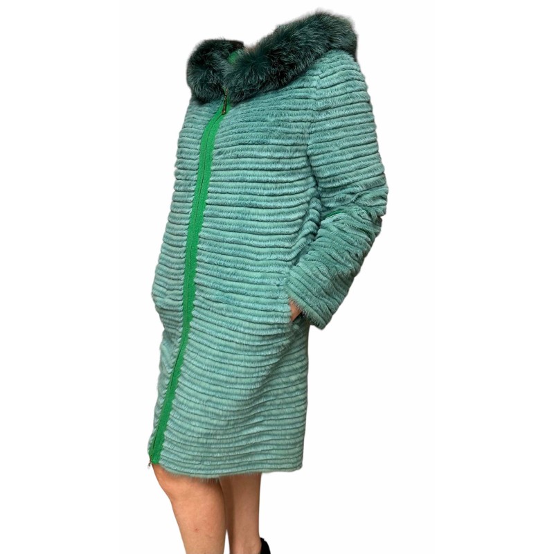 2408A ΓΥΝΑΙΚΕΙΑ ΓΟΥΝΑ MINK-REX ΠΡΑΣΙΝΗ 2408A ΓΥΝΑΙΚΕΙΑ ΓΟΥΝΑ MINK-REX ΠΡΑΣΙΝΗ