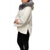 B-3892 WOMENS ECO FUR WHITE