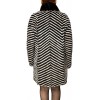 CECILLIA WOMENS MINK-REX FUR BROWN