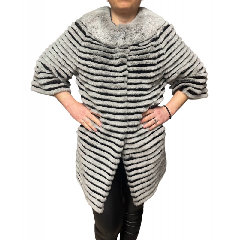 ELOISE ΓΥΝΑΙΚΕΙΑ ΓΟΥΝΑ REX ΓΚΡΙ-ΜΑΥΡΟ