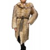 FAIKA WOMEN BEIGE FOX FUR