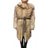 FAIKA WOMEN BEIGE FOX FUR