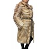 FAIKA WOMEN BEIGE FOX FUR