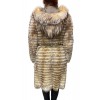 FAIKA WOMEN BEIGE FOX FUR