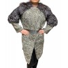 GEMMA LAMB-FOX FUR GREY WOMEN