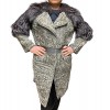 GEMMA LAMB-FOX FUR GREY WOMEN